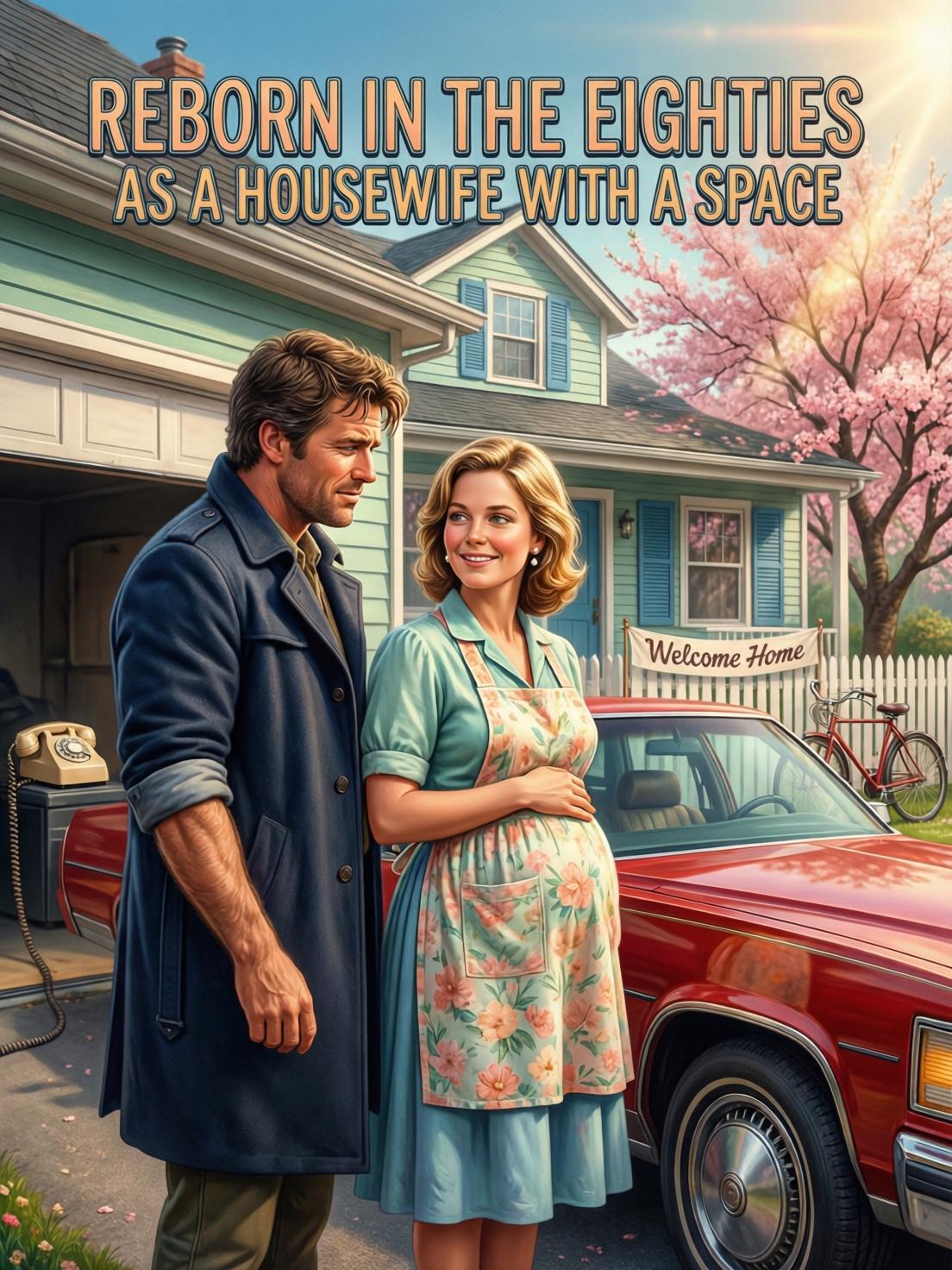 Reborn in the Eighties as a Housewife with a Space cover