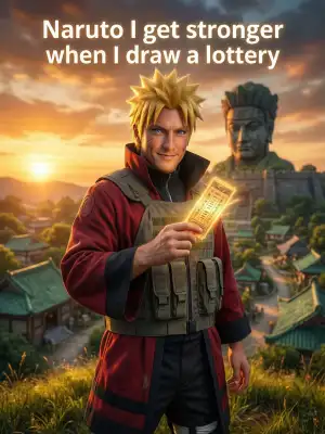 Naruto I get stronger when I draw a lottery cover
