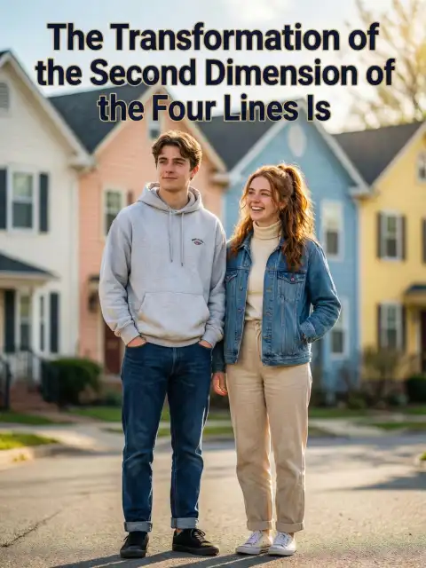 The Transformation of the Second Dimension of the Four Lines Is cover