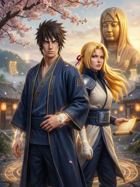 Konoha: Starting from being adopted by Tsunade cover