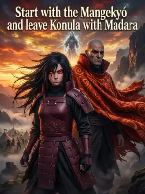 Start with the Mangekyō and leave Konoha with Madara cover