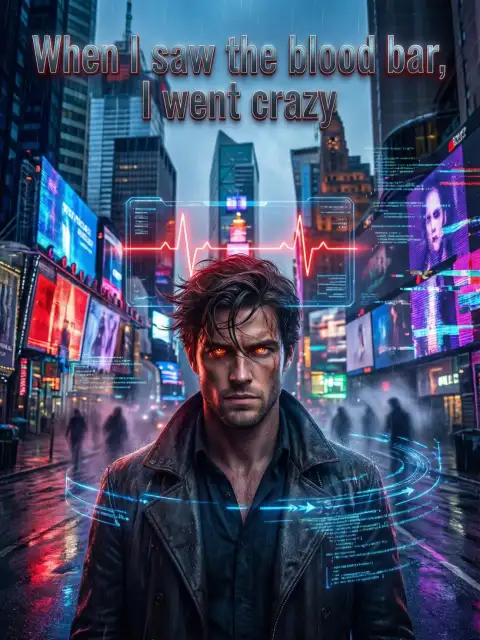 When I saw the blood bar, I went crazy cover