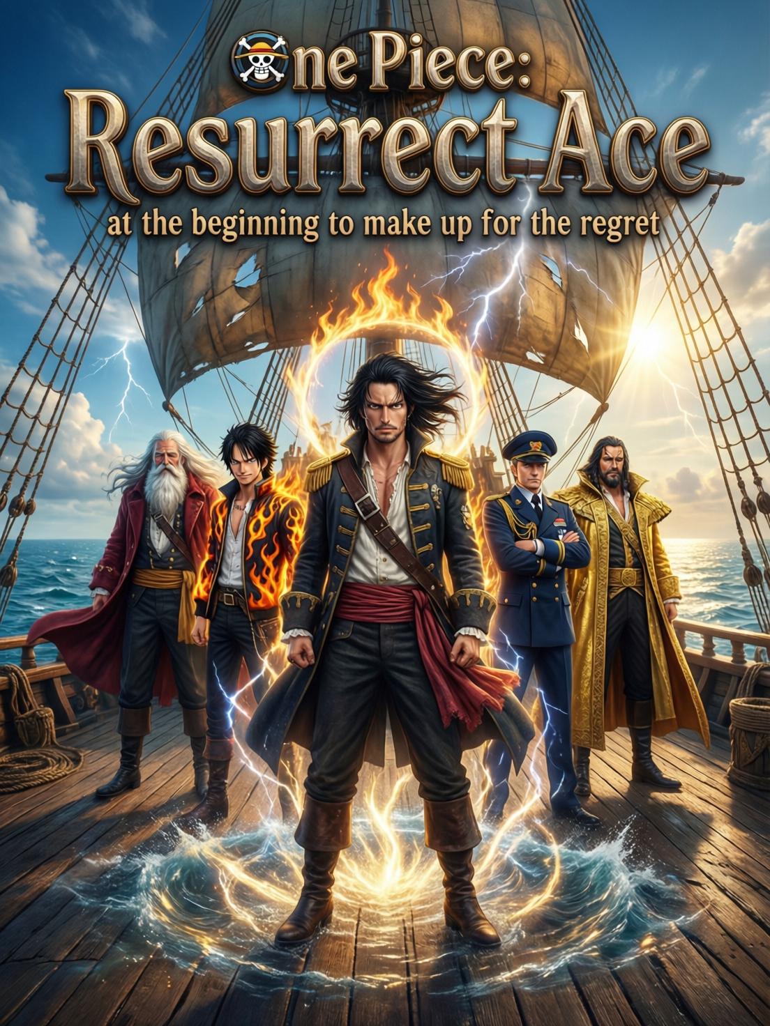 One Piece: Resurrect Ace at the beginning to make up for the regret cover