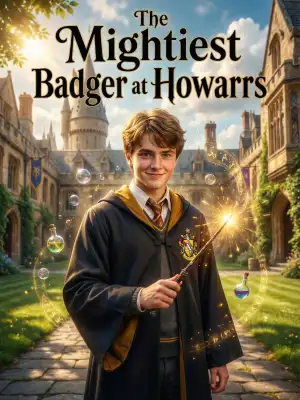 The Mightiest Badger at Hogwarts cover