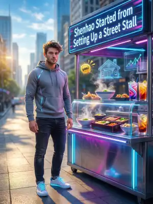 Shenhao started from setting up a street stall cover