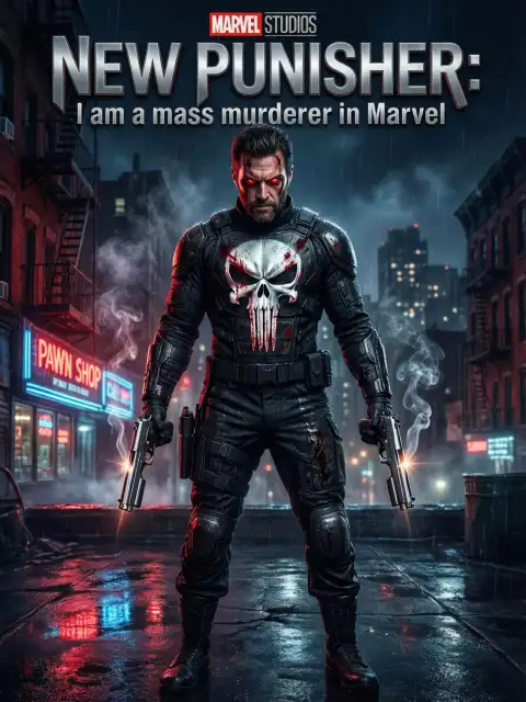 New Punisher: I am a mass murderer in Marvel cover