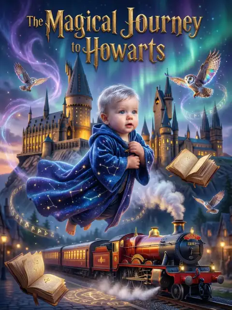 The Magical Journey to Hogwarts cover