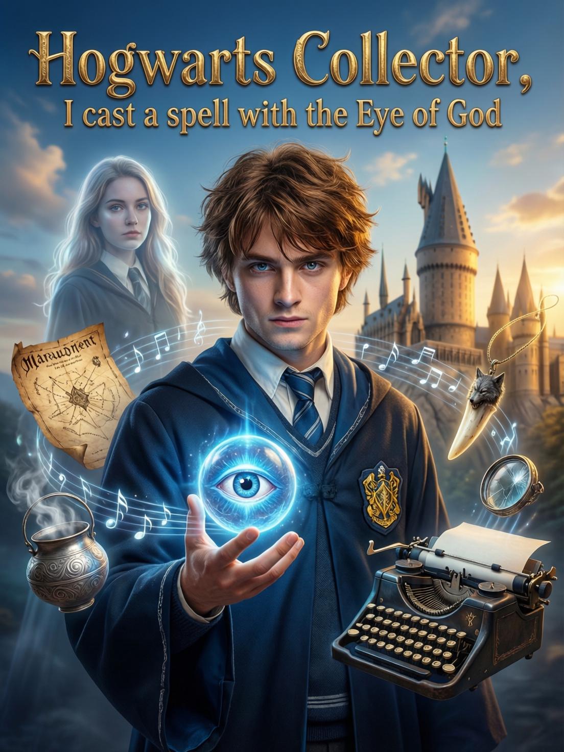 Hogwarts Collector, I cast a spell with the Eye of God cover