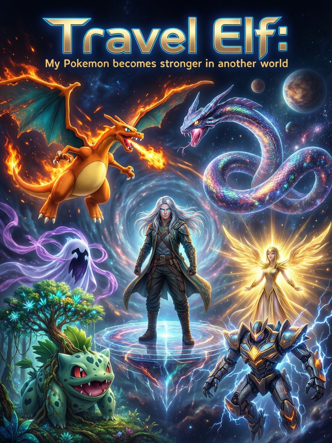 Travel Elf: My Pokémon becomes stronger in another world cover
