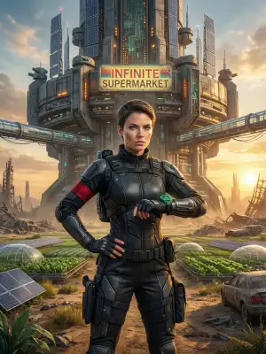 Build a doomsday base, starting from the infinite supermarket cover