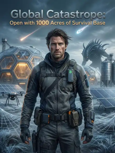 Global Catastrophe: Open with 1000 Acres of Survival Base cover