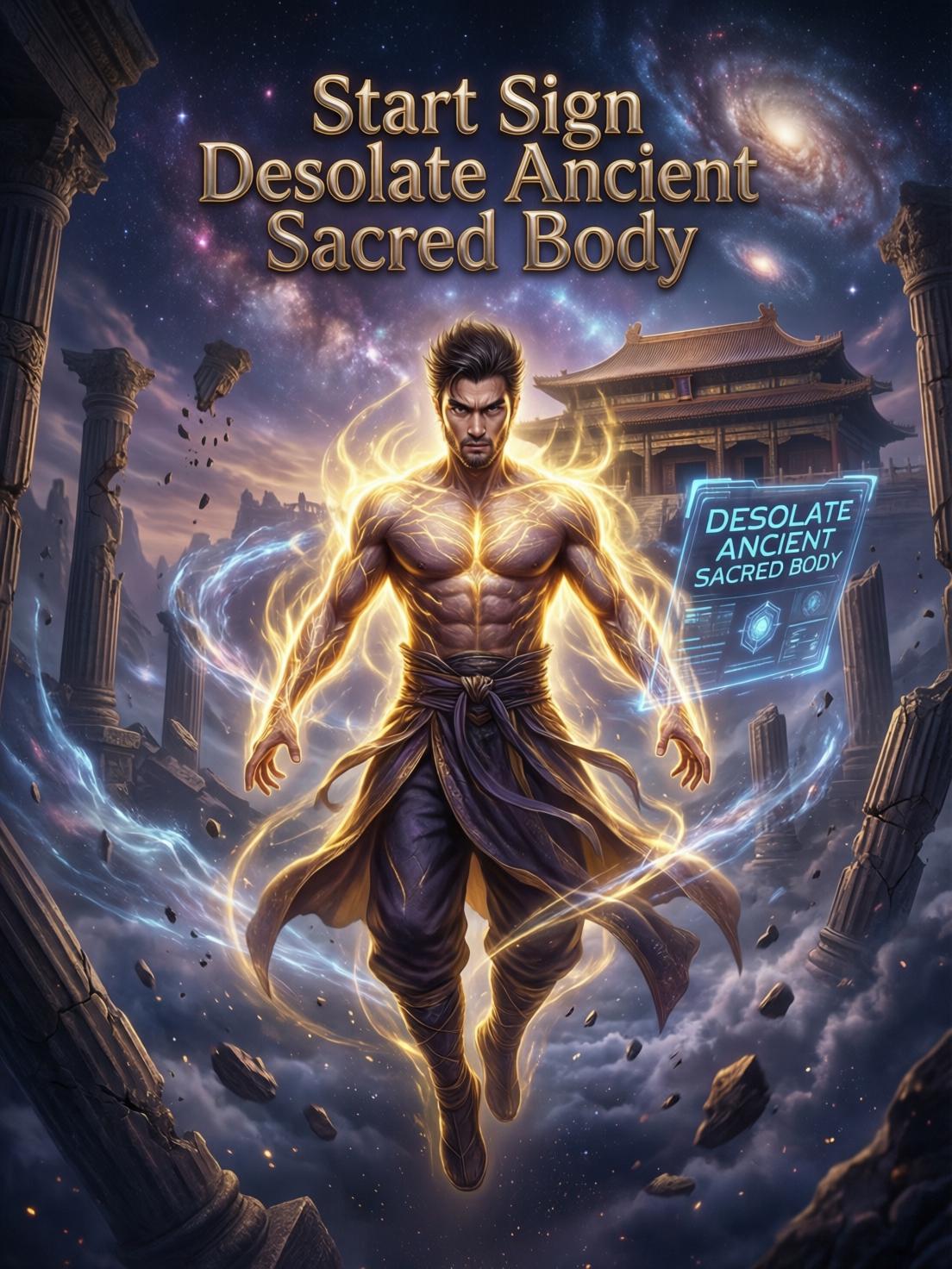 Start Sign Desolate Ancient Sacred Body cover