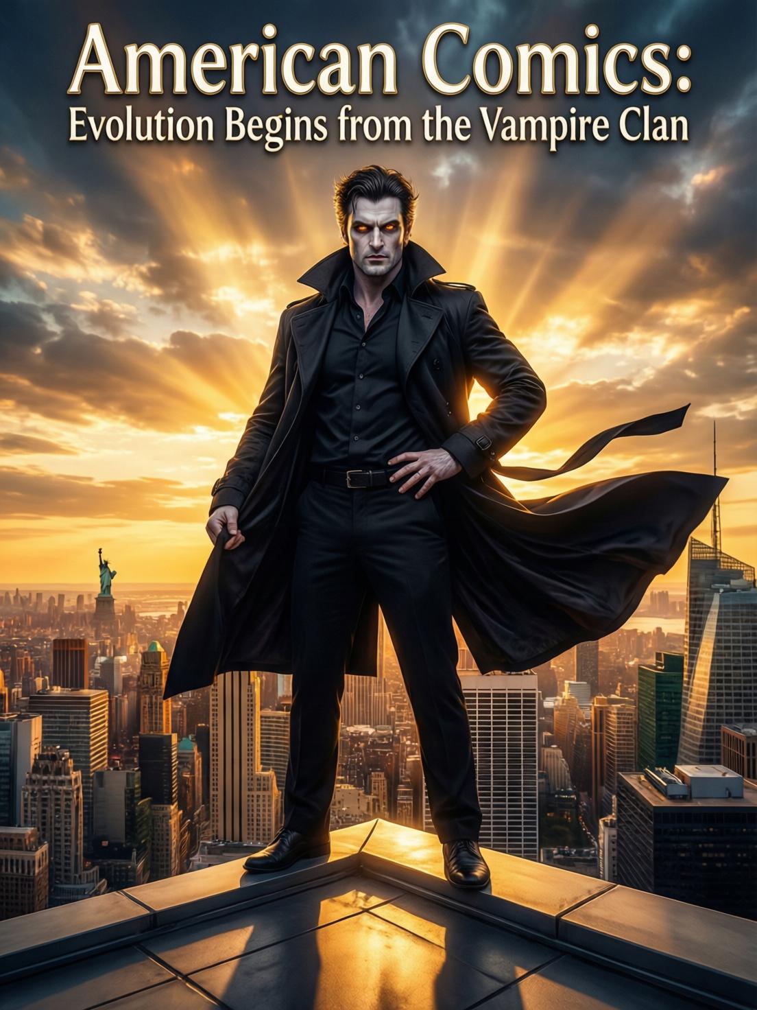 American Comics: Evolution Begins from the Vampire Clan cover