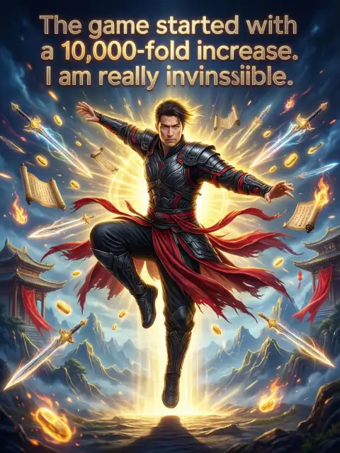 The game started with a 10,000-fold increase. I am really invincible. cover