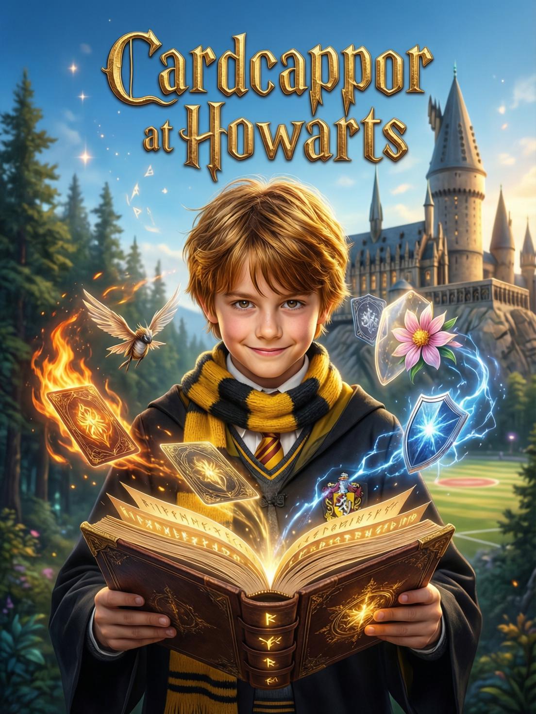 Cardcaptor at Hogwarts cover
