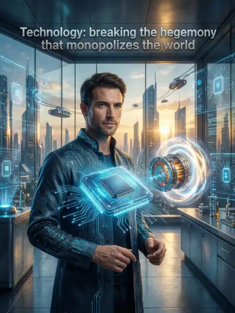 Technology: breaking the hegemony that monopolizes the world cover