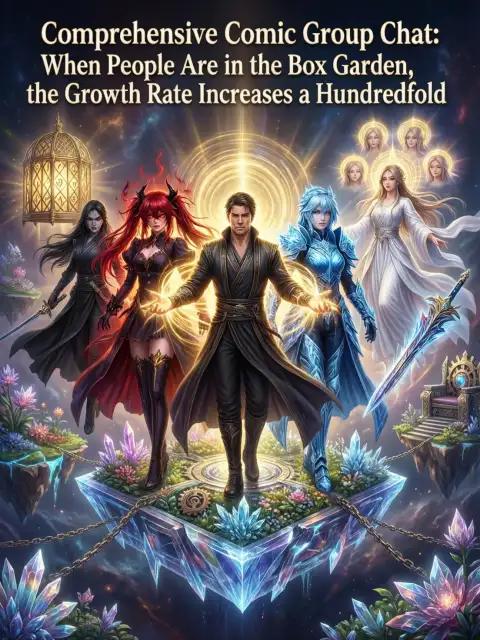 Comprehensive comic group chat: When people are in the box garden, the growth rate increases a hundr cover