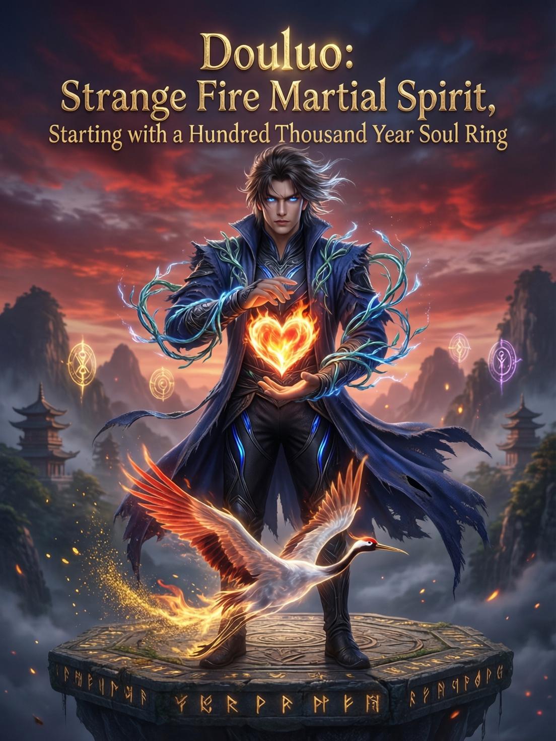 Douluo: Strange Fire Martial Spirit, starting with a hundred thousand year soul ring cover