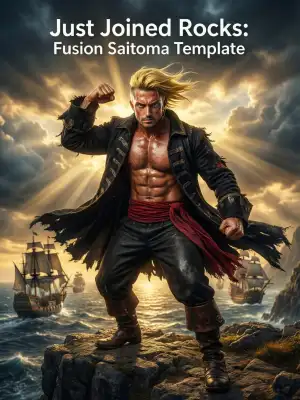 Just Joined Rocks: Fusion Saitama Template. cover