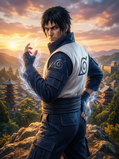 The strongest self-disciplined captain of the Konoha Guards cover