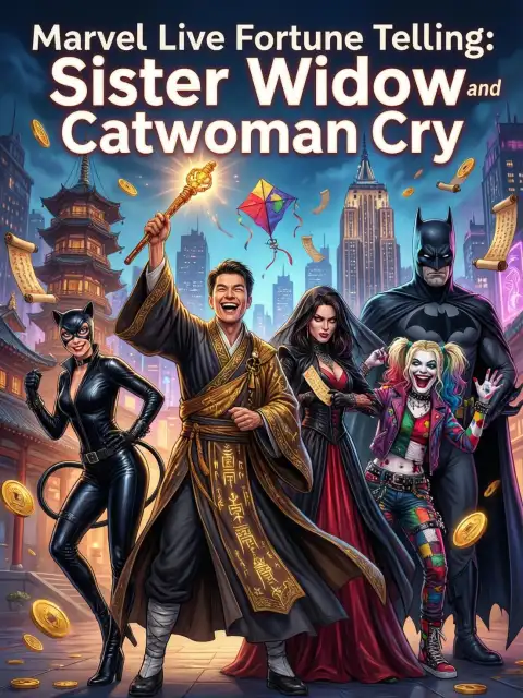 Marvel Live Fortune Telling: Sister Widow and Catwoman Cry cover