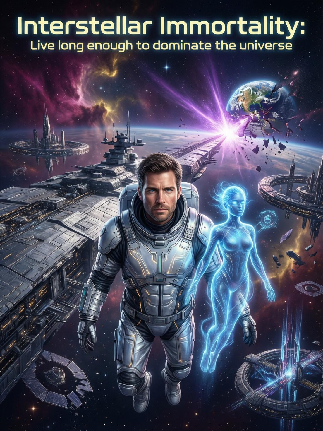 Interstellar Immortality: Live long enough to dominate the universe cover
