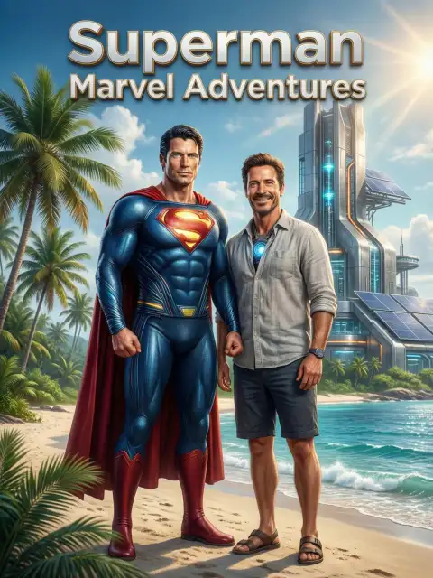 Superman Marvel Adventures cover