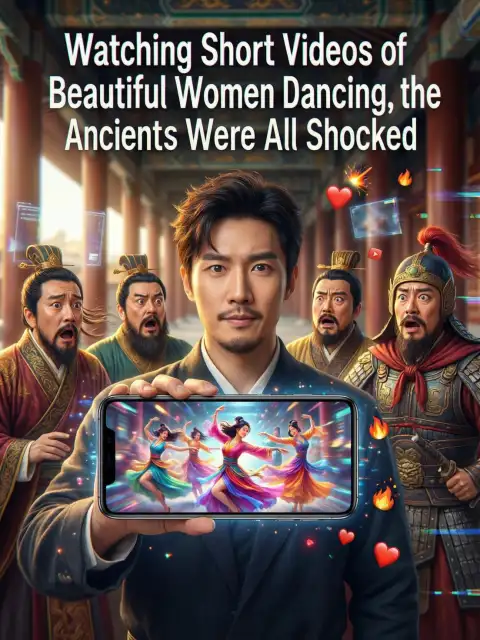 Watching short videos of beautiful women dancing, the ancients were all shocked cover