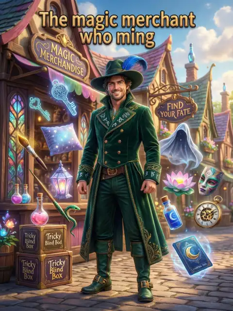 The magic merchant who mingled with Fairy Tail cover