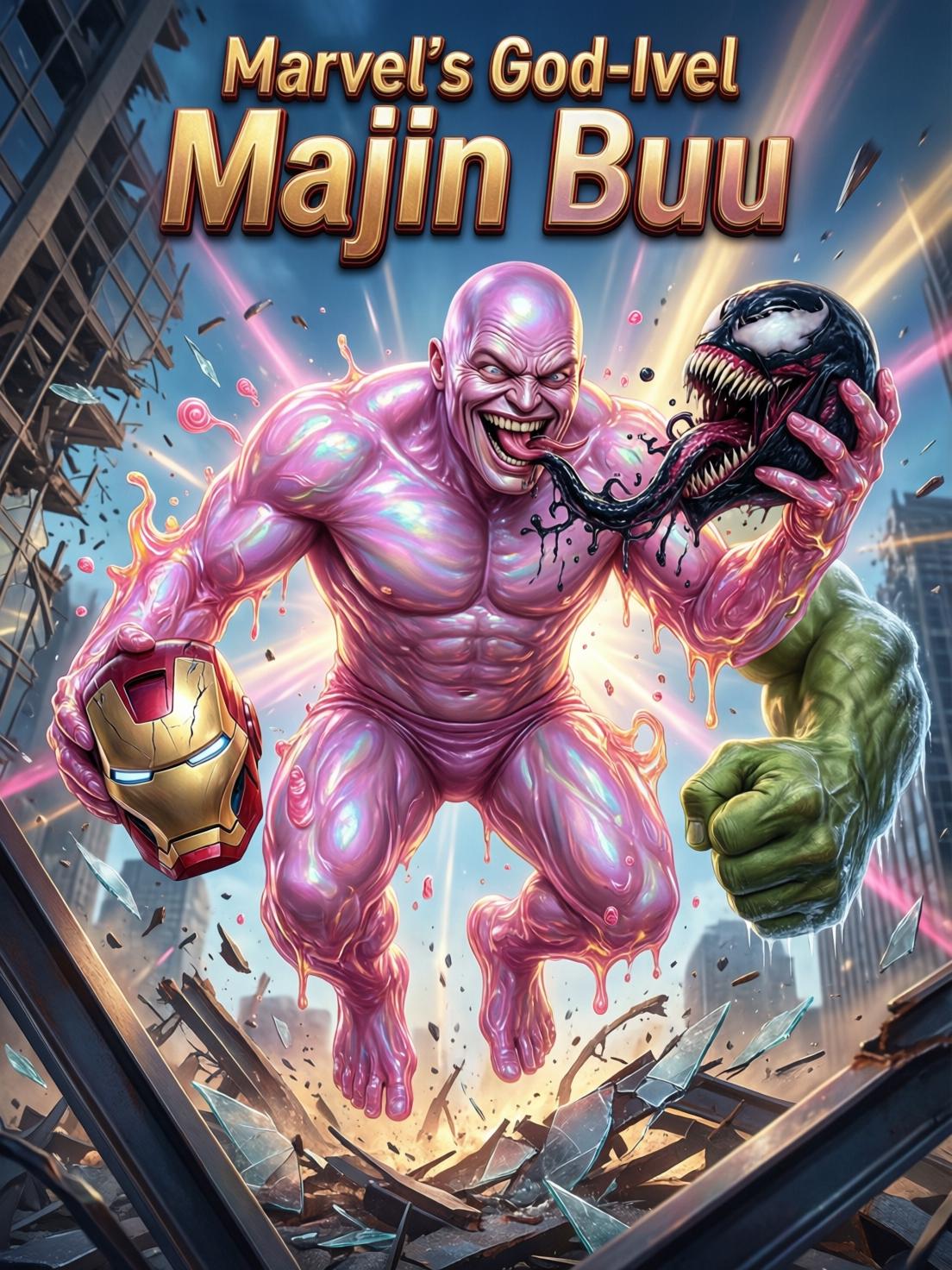 Marvel's God-level Majin Buu cover