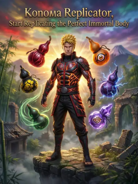 Konoha replicator, start replicating the perfect immortal body cover