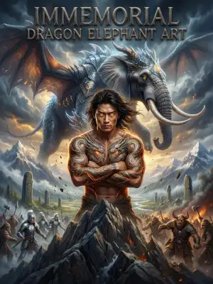Immemorial Dragon Elephant Art cover