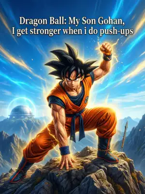 Dragon Ball: My Son Gohan, I get stronger when I do push-ups cover