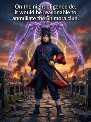 On the night of genocide, it would be reasonable to annihilate the Shimura clan. cover
