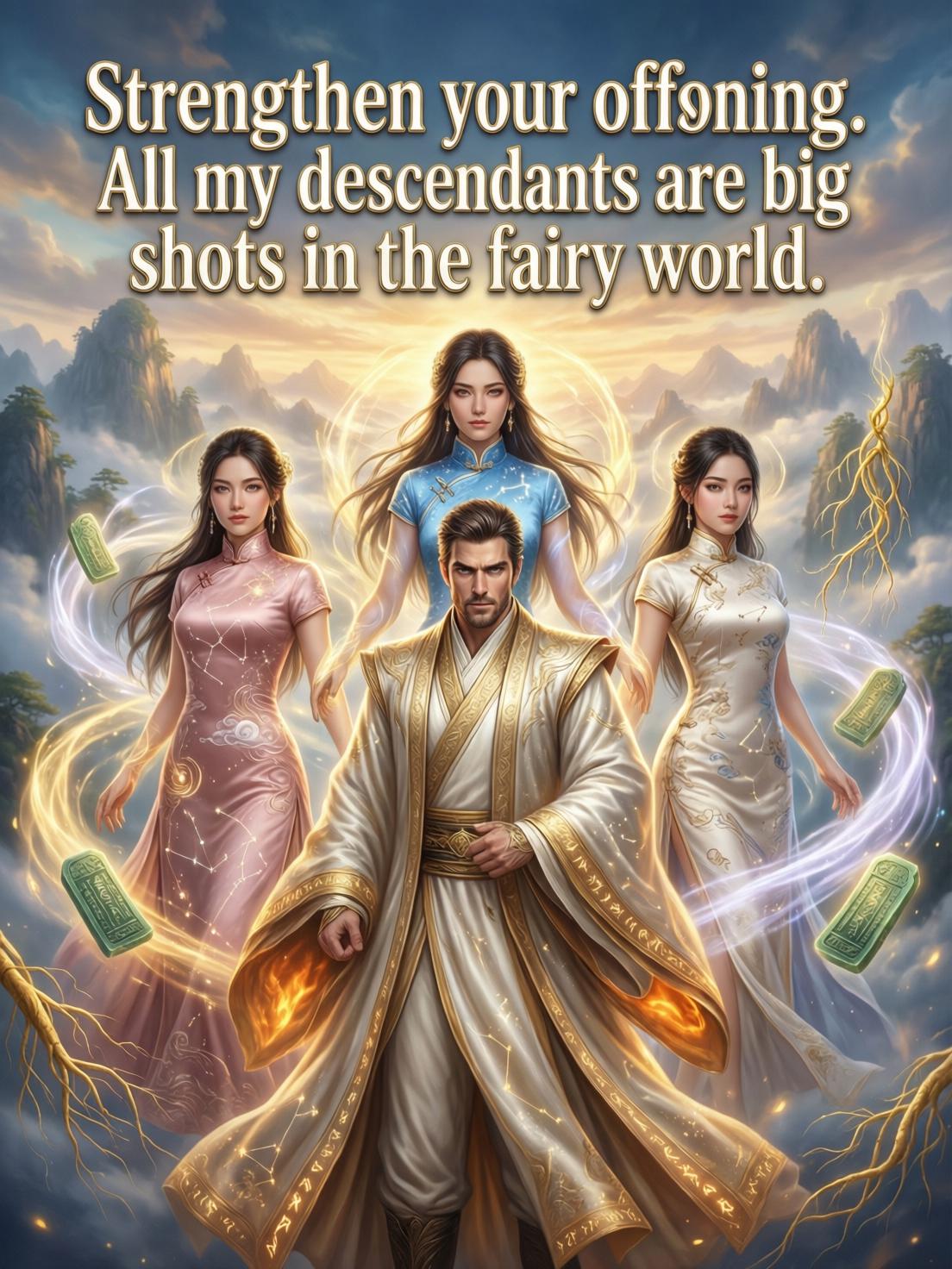 Strengthen your offspring. All my descendants are big shots in the fairy world. cover