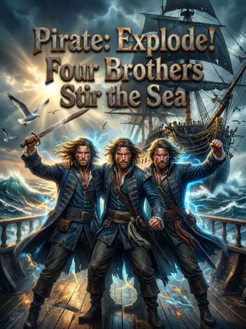 Pirate: Explode!four brothers stir the sea cover