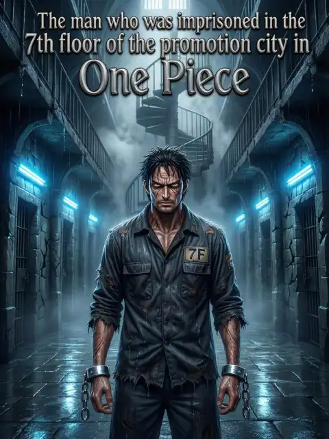 The man who was imprisoned in the 7th floor of the promotion city in One Piece cover
