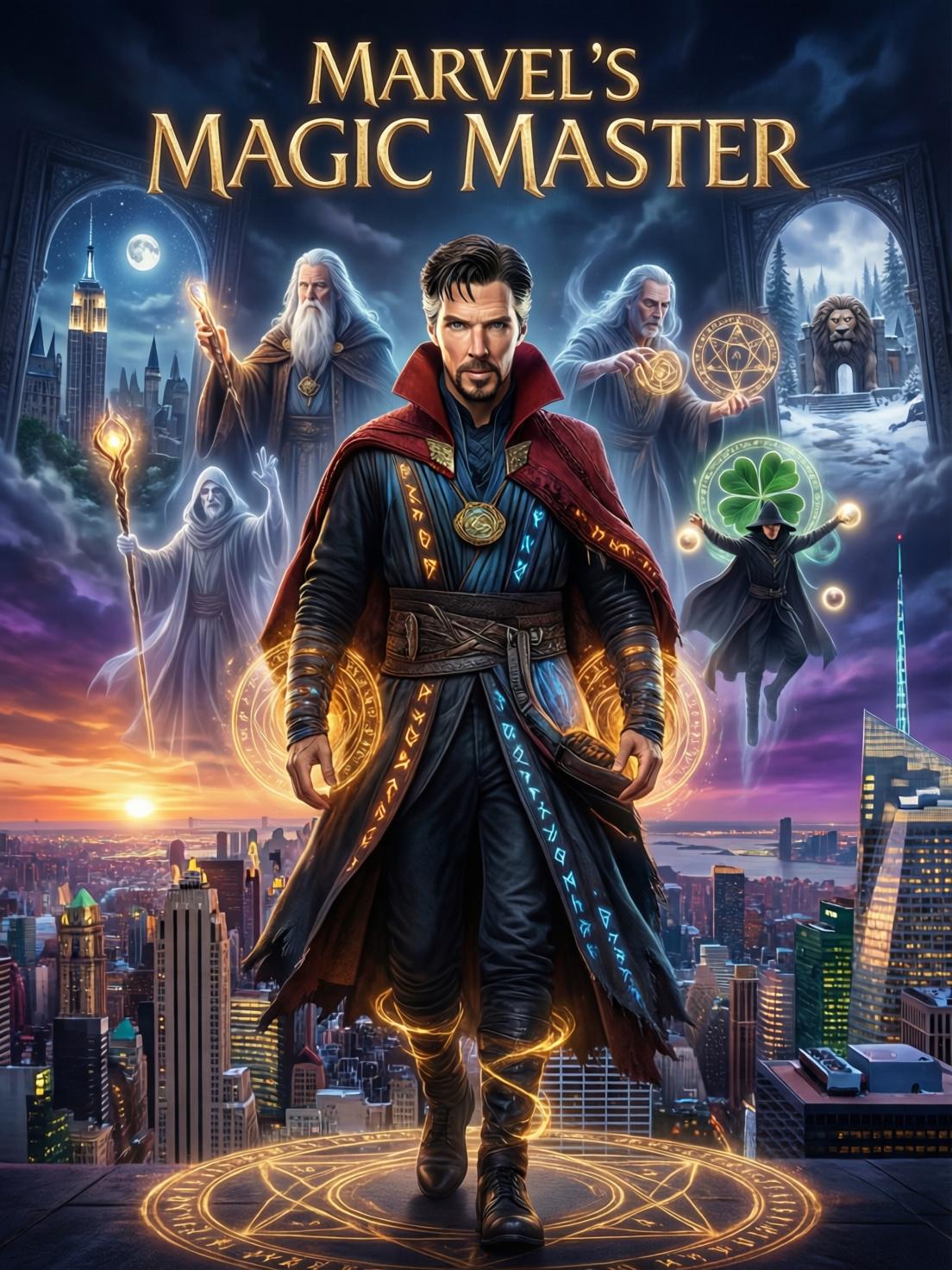 Marvel's Magic Master cover