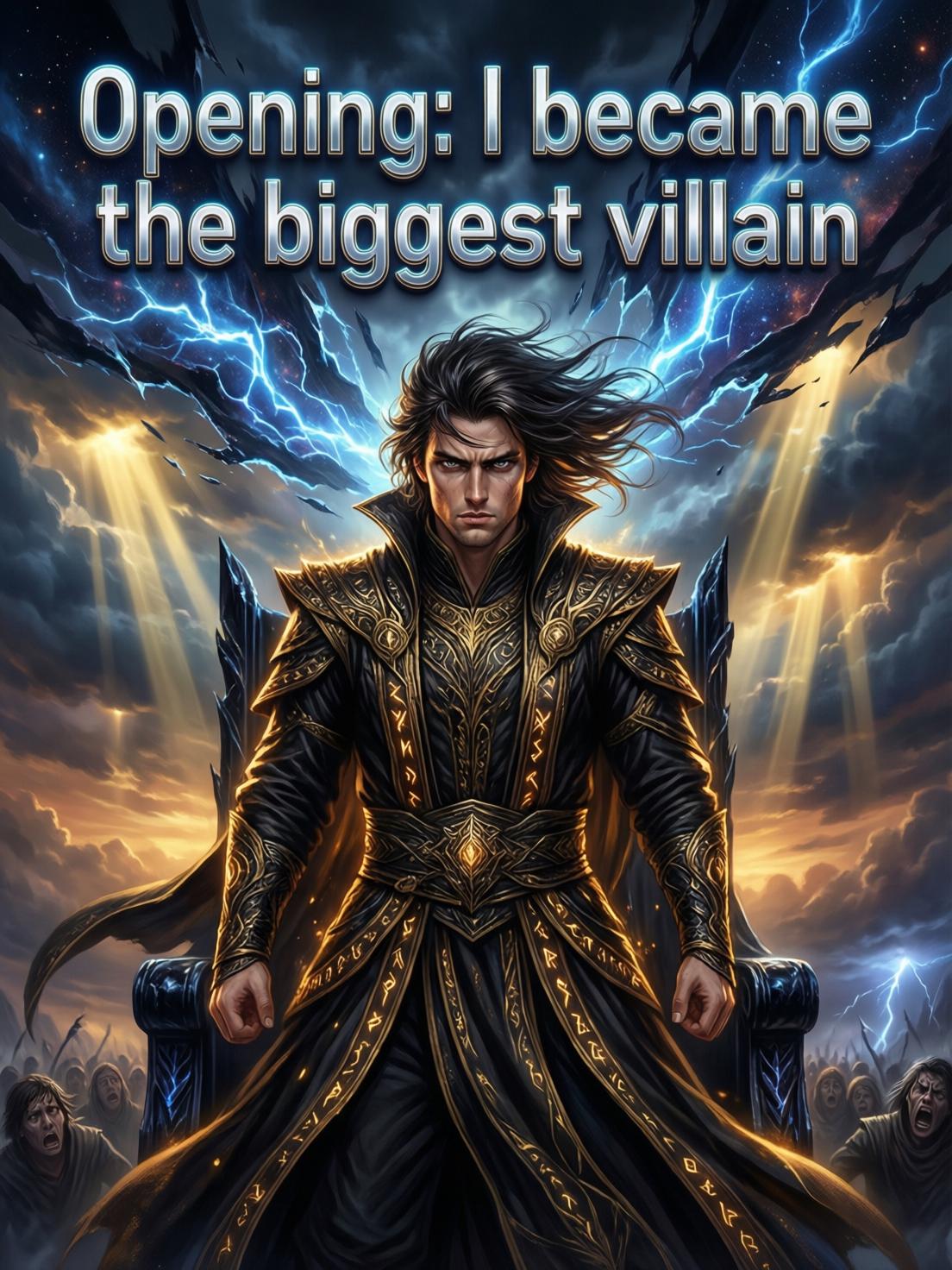 Opening: I became the biggest villain cover