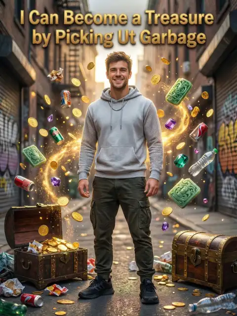 I Can Become a Treasure by Picking Up Garbage cover