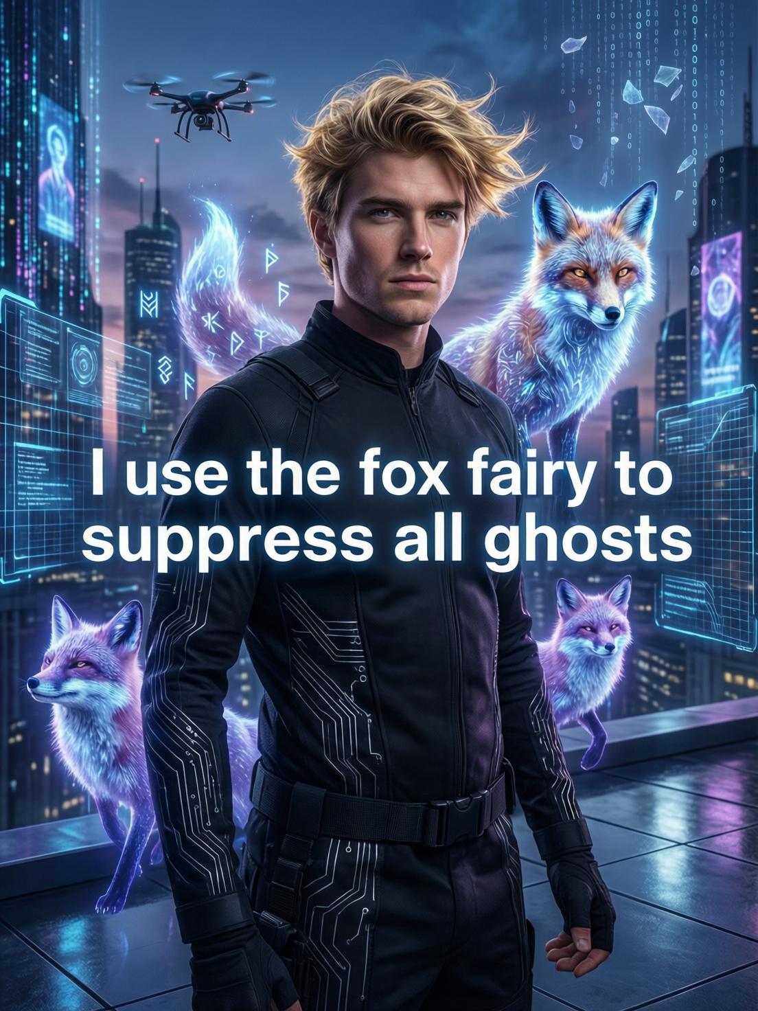 I use the fox fairy to suppress all ghosts cover
