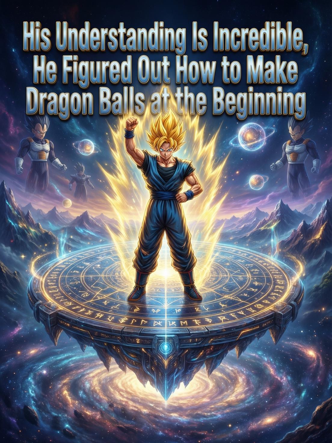 His understanding is incredible, he figured out how to make dragon balls at the beginning cover