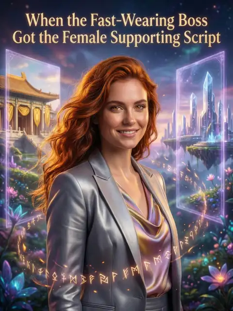 When the fast-wearing boss got the female supporting script cover