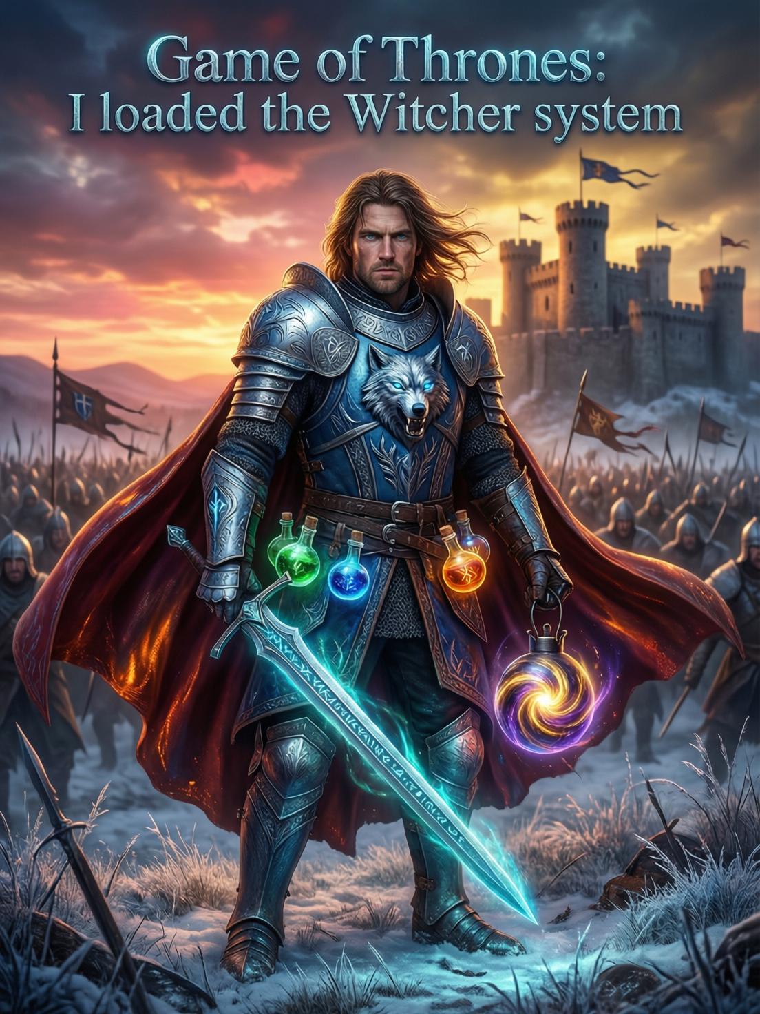 Game of Thrones: I loaded the Witcher system cover