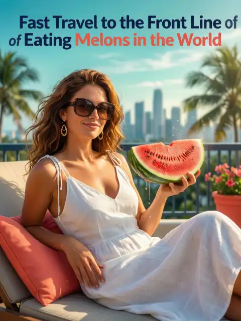 Fast travel to the front line of eating melons in the world cover