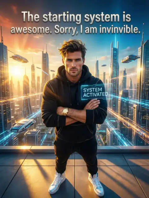 The starting system is awesome. Sorry, I am invincible. cover