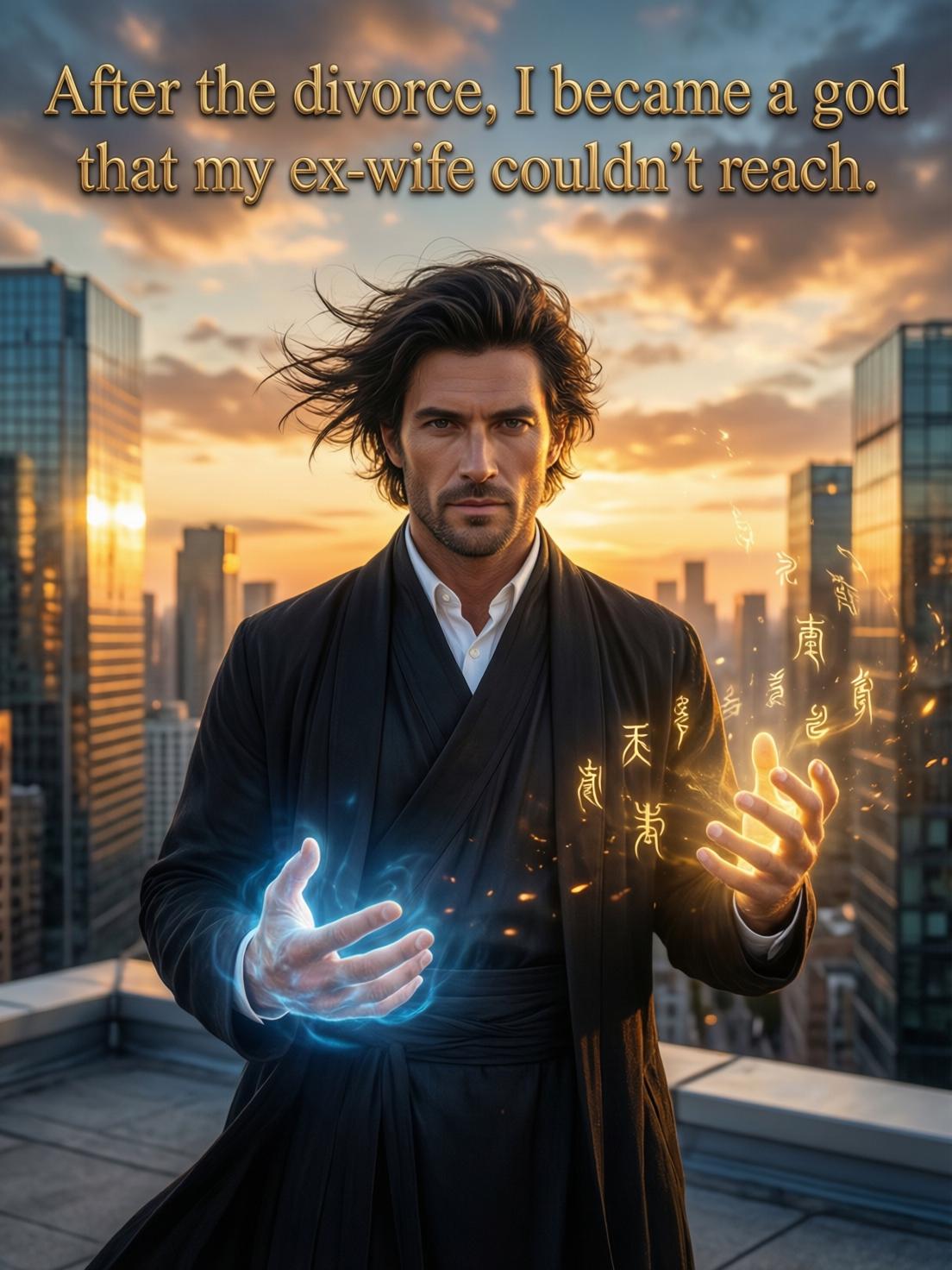 After the divorce, I became a god that my ex-wife couldn’t reach. cover