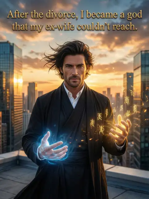After the divorce, I became a god that my ex-wife couldn’t reach. cover