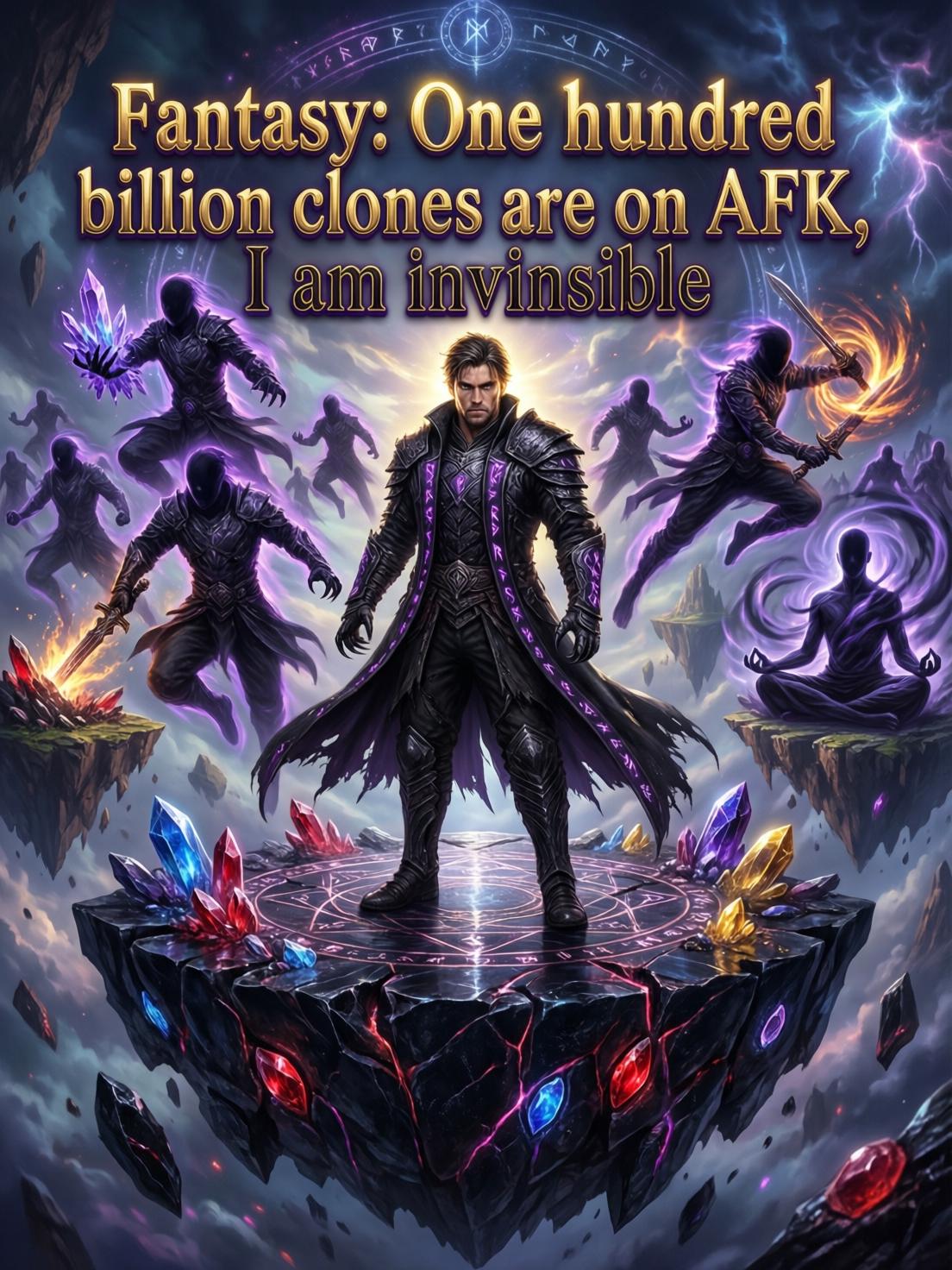 Fantasy: One hundred billion clones are on AFK, I am invincible cover