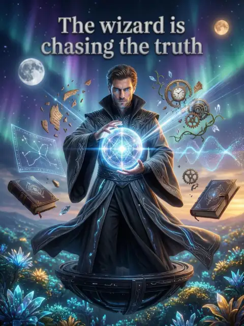 The wizard is chasing the truth cover